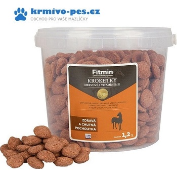 Fitmin Kroketky mrkvové s vitamínem E 1,2 kg