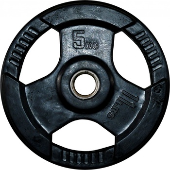 FitnessLine Kotouč litinový pogumovaný 30 mm 5 kg