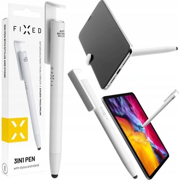 FIXED Pen propiska 3v1 se stylusem a stojánkem FIXPEN-WH