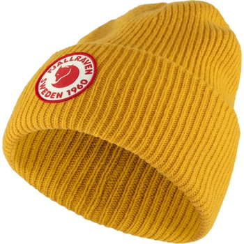 Fjällräven 1960 Logo čepice z merino vlny Žlutá