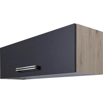 Flex Well Santo 100 x 32 x 32 cm antracit matný san remo dub světlý matný
