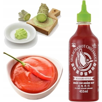 Flying Goose Chilli omáčka Sriracha s Wasabi 455 ml