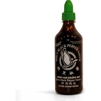 Flying Goose Kořenící omáčka z černého pepře 455 ml