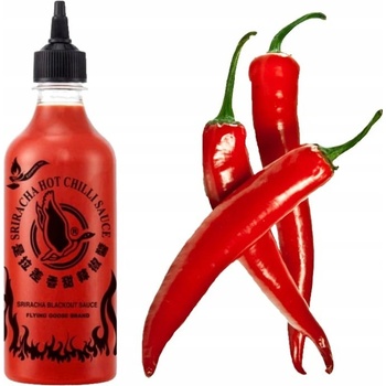 Flying Goose Sriracha blackout chilli omáčka 455 ml