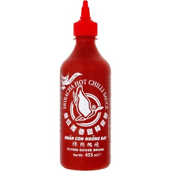 FLYING GOOSE Sriracha chilli omáčka Kaffir Lime 455 ml