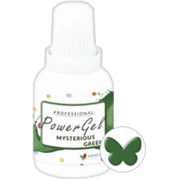Food Colours Gelová barva PowerGel Mysterious Green 20 g