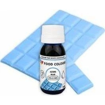 Food Colours tekutá barva do čokolády Azure Blue 18 ml