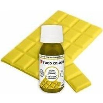 Food Colours tekutá barva do čokolády Light Yellow 18 ml