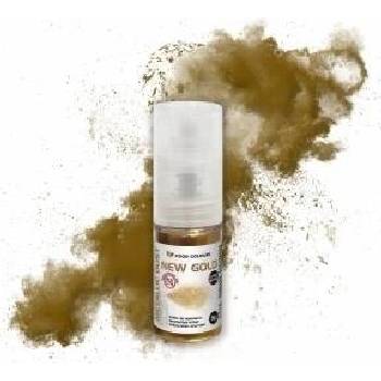 Food Colours Třpytky v rozprašovači New Gold Metallic Dust 5 g