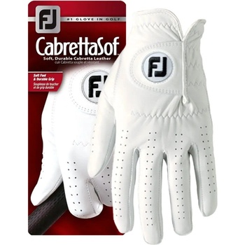 Footjoy CabrettaSof Mens Golf Glove Bílá Levá S