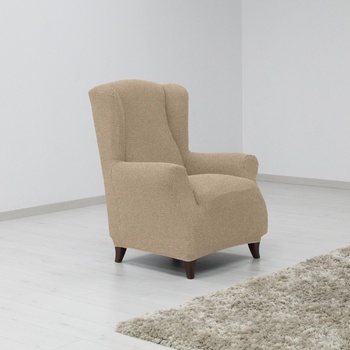 Forbyt potah na ušák napínací Denia smetanová 70 - 100 x 90 - 110 cm
