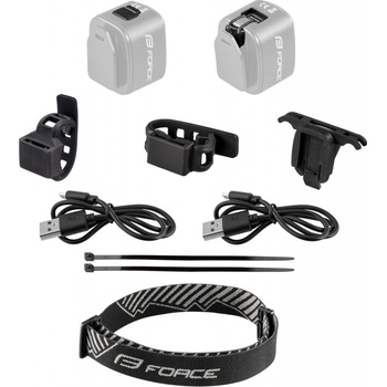 Force Flea 200 lm USB univerzální černé
