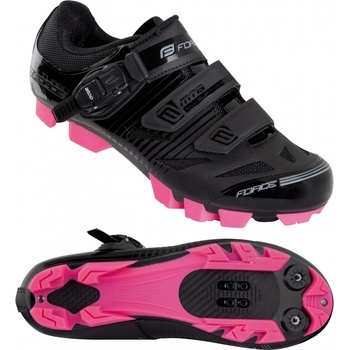 Force MTB TURBO černo-růžové