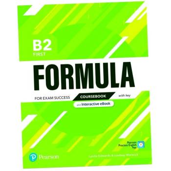 Formula B2 First Coursebook with key with student online resources + App + eBook