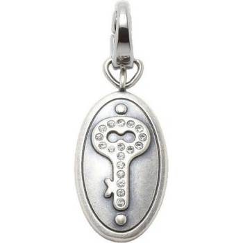 FOSSIL JF87598 Ocelový přívěsek