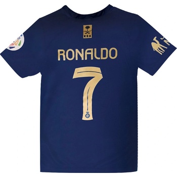 fotbalový dres Ronaldo Al Nassr CR7 modrý