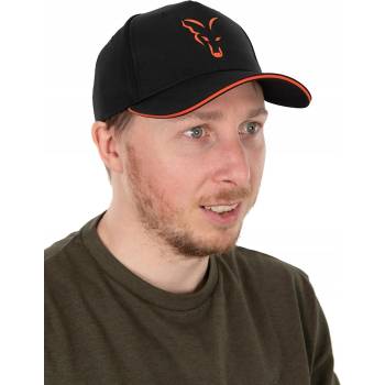 Fox Kšiltovka Black & Orange Baseball Cap