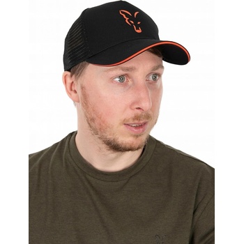 Fox Kšiltovka Black & Orange Trucker Cap
