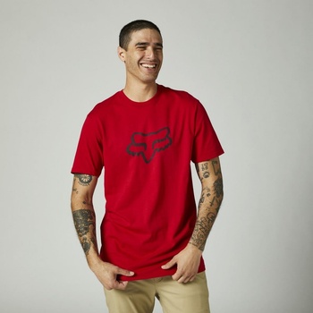 Fox Racing Legacy Fox Head Ss Tee Flame red