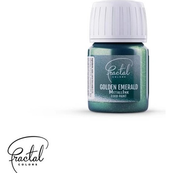 Fractal Colors Colors Tekutá metalická barva Golden Emerald 30 ml