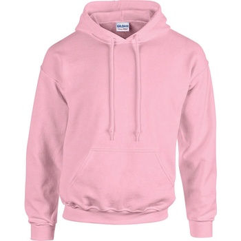 Fruit of the Loom klokánka s kapucí bez zipu Světle růžová