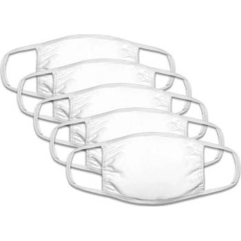 Fruit of the Loom Rouška F06M014V 1TE-F06M014V-White-uni Bílá 5 ks