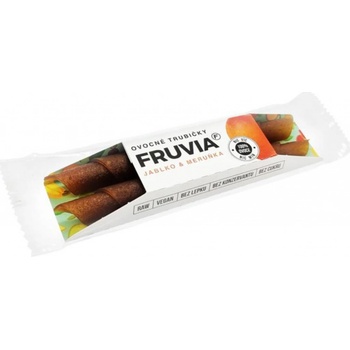 Fruvia Ovocné trubičky Jablko & Meruňka 20 g