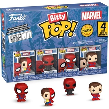 Funko Bitty Pop! 4Pack Marvel Peter Parker (Spider Man)