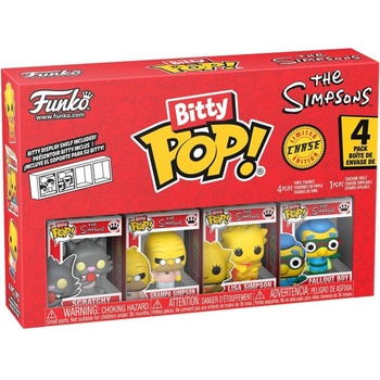 Funko Bitty Pop! 4Pack The Simpsons Scratchy