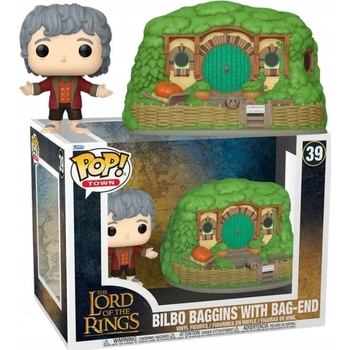 Funko Pop! 39 The Lord of the Rings Bilbo Baggins with Bag End