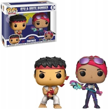 Funko Pop! Games Fortnite- 2PK Ryu & Brite Bomber