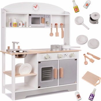 FunPlay 6287 dřevěná kuchyňka s příslušenstvím