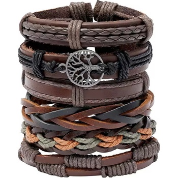 Gaira Kožený náramek Strom života 3018-15