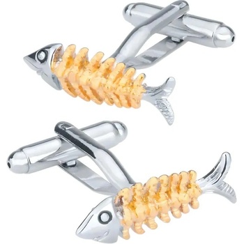 Gaira manžetové knoflíčky Rybí Kostra 32161