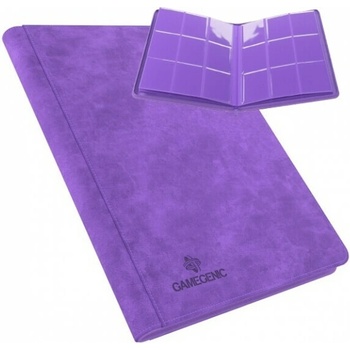 Gamegenic Zip-Up 18-Pocket Purple Album