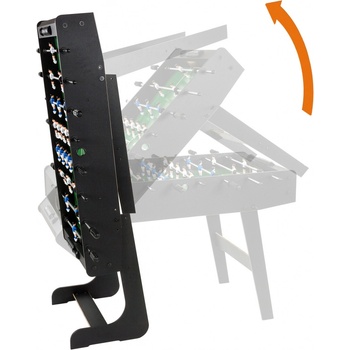 GamesPlanet Stolní rozkládací fotbal Belfast, černý dekor M01217