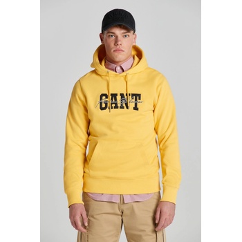 GANT ARCH SCRIPT hoodie žlutá
