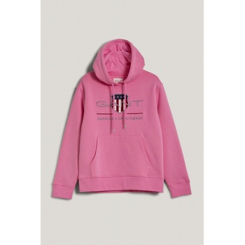 Gant ARCHIVE SHIELD HOODIE růžová