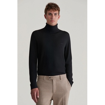Gant Extrafine Merino Wool Turtleneck černá