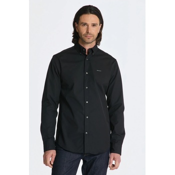 Gant košile reg pinpoint Oxford černá