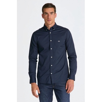 Gant košile reg poplin shirt modrá