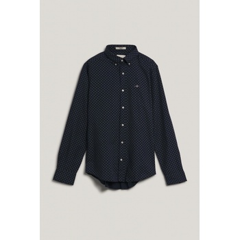 Gant košile slim micro print evening blue