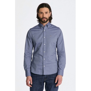 Gant košile slim Oxford shirt modrá