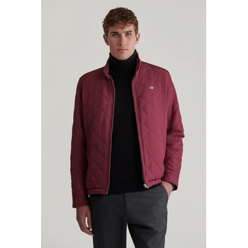 Gant Quilted Windcheater Wine Red