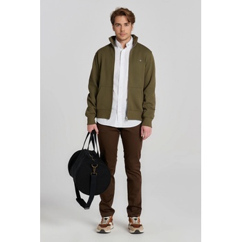 GANT REG SHIELD FULL ZIP hoodie JUNIPER green