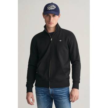 GANT REG SHIELD FULL ZIP SWEAT černá
