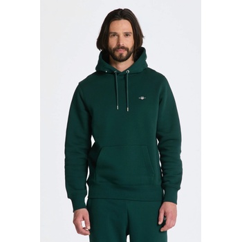 GANT REG SHIELD hoodie zelená
