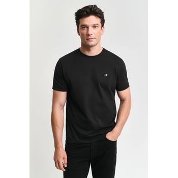 Gant REG Shield SS T-SHIRT BLACK