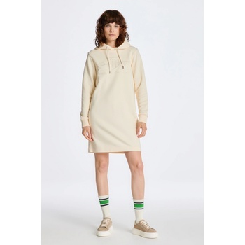 Gant Reg Tonal Shield Dress bílá