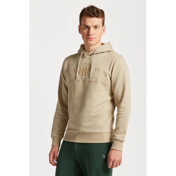 GANT REG TONAL SHIELD hoodie žlutá